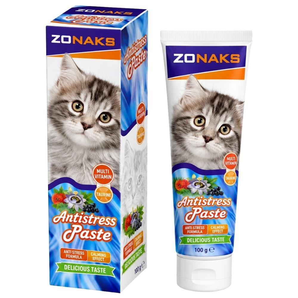 Zonaks Antistress Paste Kedi Sakinleştirici ve Keyiflendirici Macun 100 gr