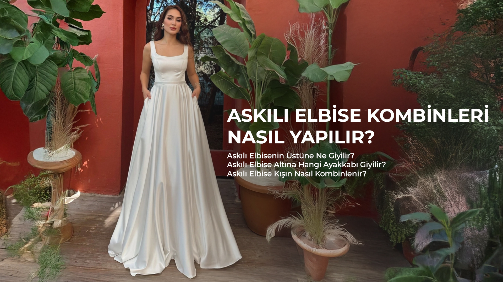 Askılı Elbise Kombinleri Nasıl Yapılır