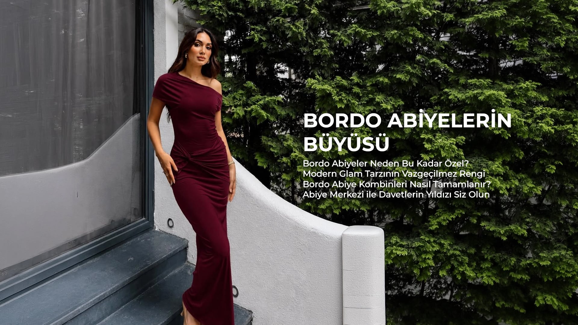 Bordo Abiyelerin Büyüsü: Modern Stil