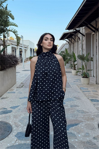 Asen Halter Yaka Puantiye Detay İkili Takım 1574