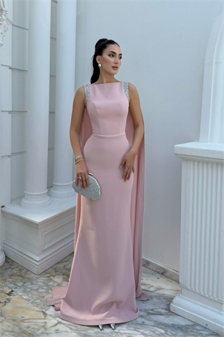 Aysima Kol İşlemeli Kuyruk Detay Abiye 1122