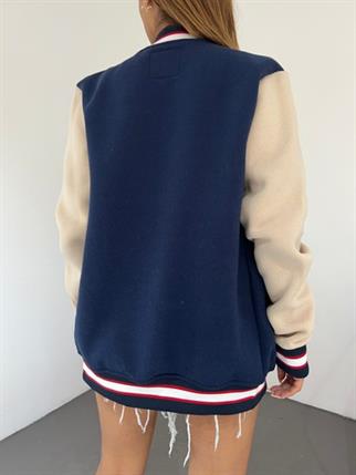 Baskılı Ceket 3761 LACİVERT