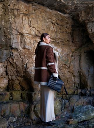 Bella İçi Yünlü Nubuk Kaban 2545 TABA