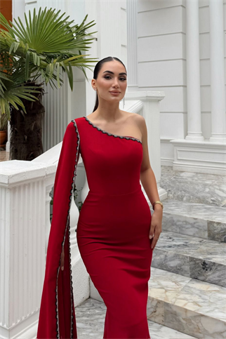 Biray Tek Kol Kuyruk Detay Taş İşleme Abiye 1141