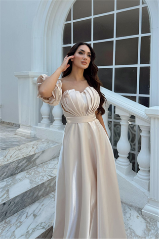 Burçak Balon Kol Prenses Abiye 401