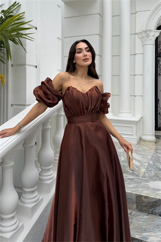 Burçak Balon Kol Prenses Abiye 401
