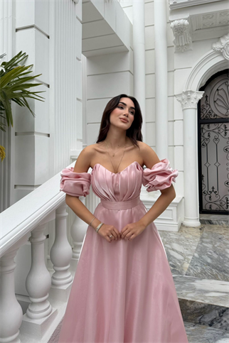 Burçak Balon Kol Prenses Abiye 401