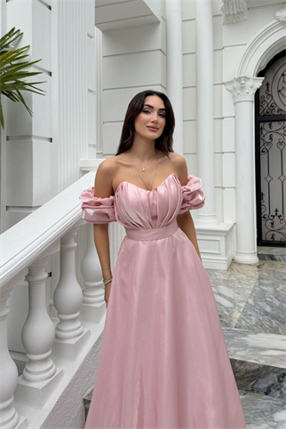 Burçak Balon Kol Prenses Abiye 401