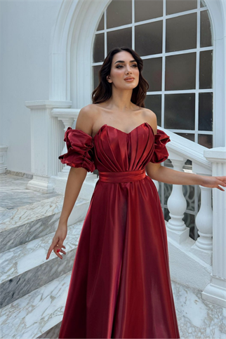 Burçak Balon Kol Prenses Abiye 401