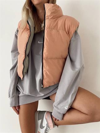 Çift Taraflı Şişme Yelek 9074 PUDRA