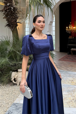 Dariah Balon Kol Saten Abiye 1121