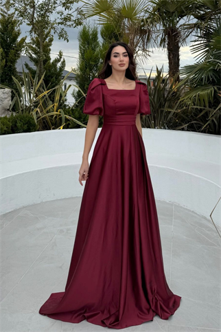 Dariah Balon Kol Saten Abiye 1121