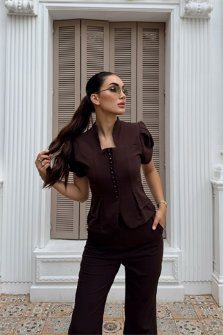 Ellis İkili Düğme Detay Takım 2235