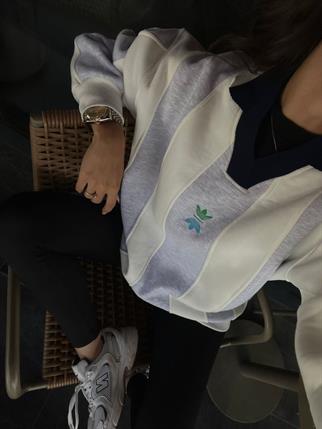 Jose Polo Yaka Sweatshirt 1907 GRİ