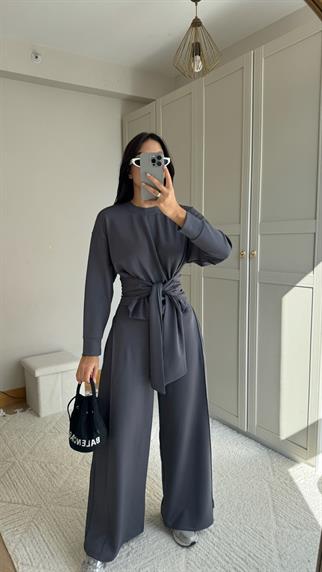 Kai Ön Kuşak Bağlamalı İkili Takım 2616 ANTRASİT