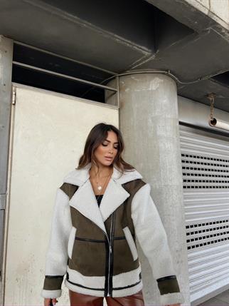 Kevin Oversize Tasarım Kaban 50024 HAKİ