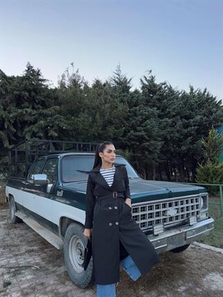 Lola Oversize Kol Detaylı Trençkot 1211 SYH