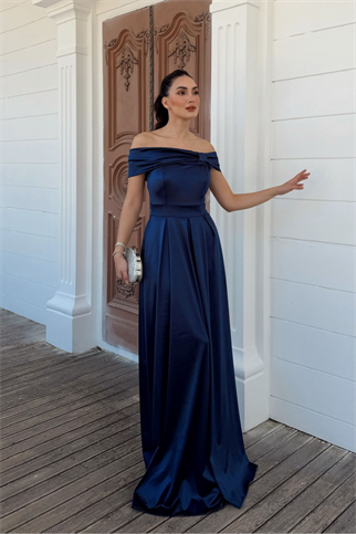 Oliver Madonna Yaka Abiye 582611 İNDİGO