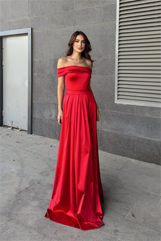 Oliver Madonna Yaka Abiye 582611 KIRMIZI