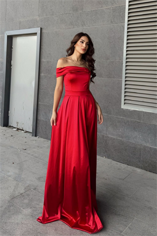 Oliver Madonna Yaka Abiye 582611 KIRMIZI