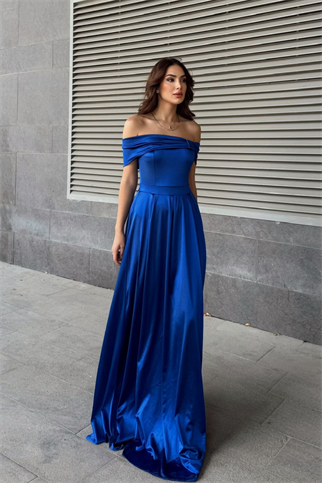 Oliver Madonna Yaka Abiye 582611 SAKS MAVİSİ