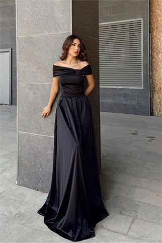 Oliver Madonna Yaka Abiye 582611 SİYAH 