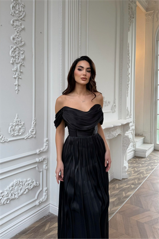 Tamara Düşük Omuz Degaje Abiye 1186