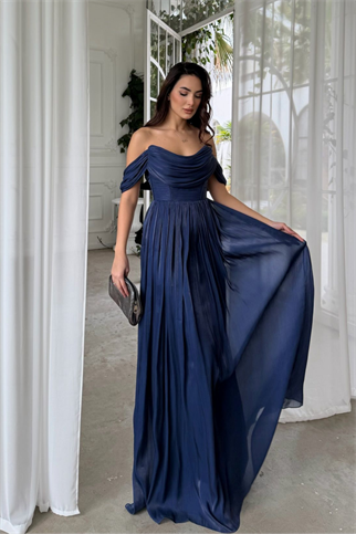 Tamara Düşük Omuz Degaje Abiye 1186