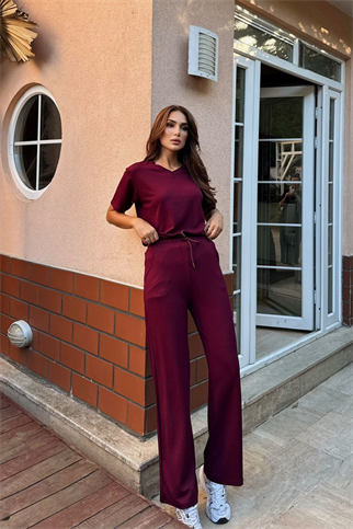 Wang V Yaka İkili Takım 5846 BORDO