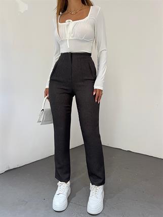 Zara Pantolon 23407 FÜME