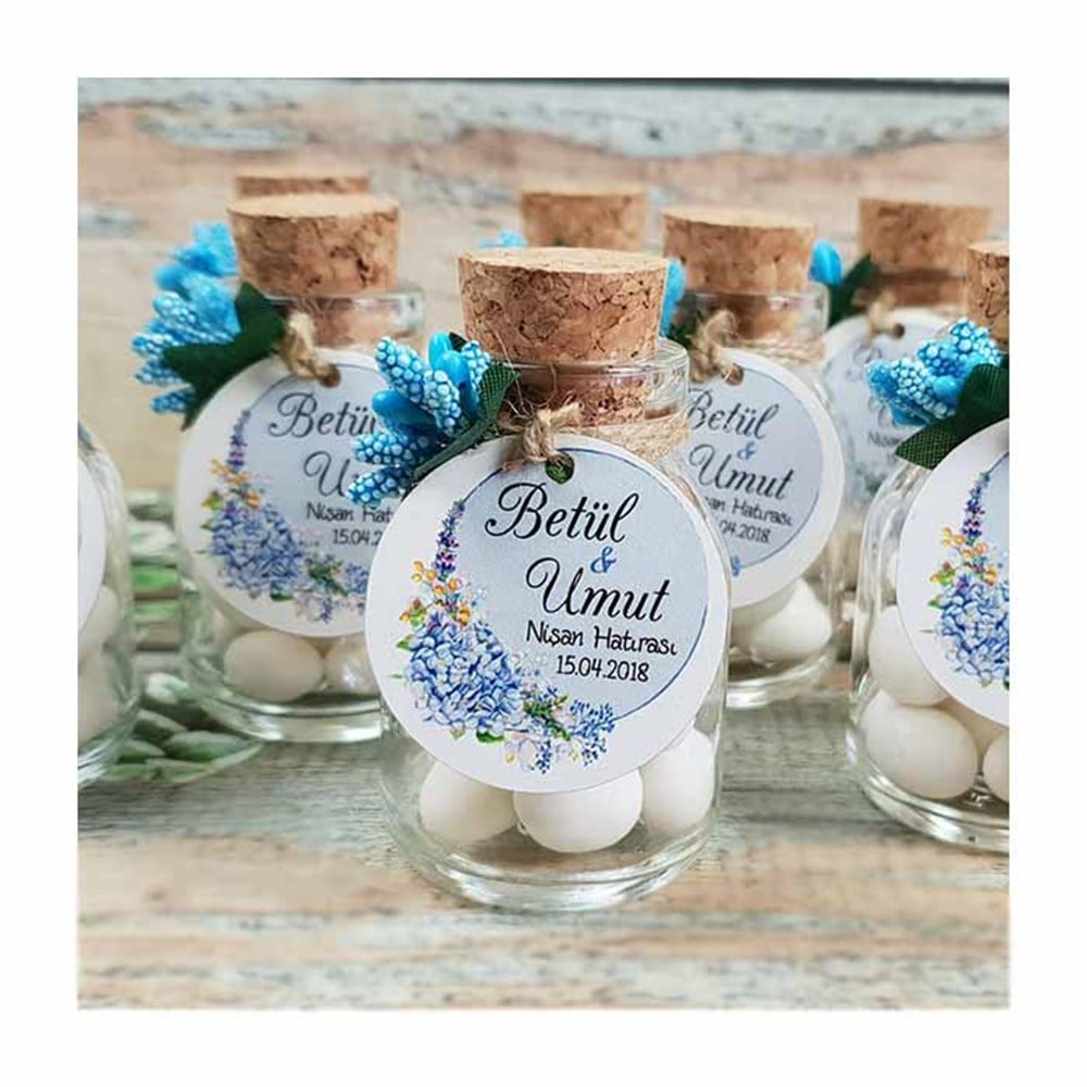 Mavi Mantar Tıpalı Hediyelik