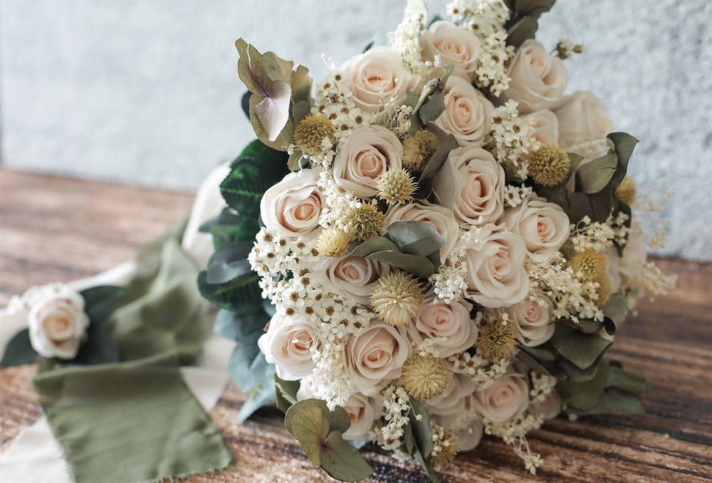 Papatyalı Vanilya Gül Buketi