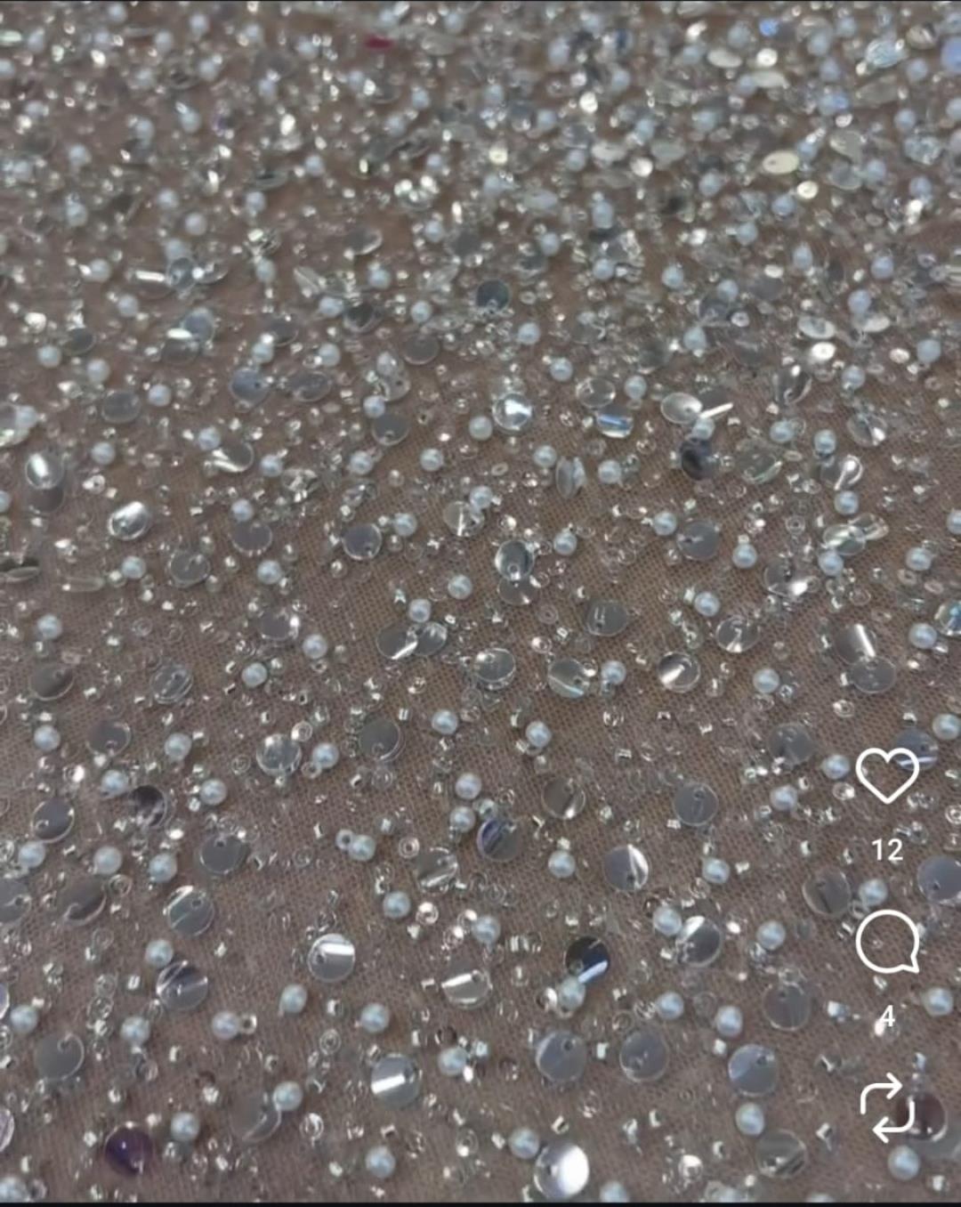 Beyaz Pullu Gelin Duvağı 