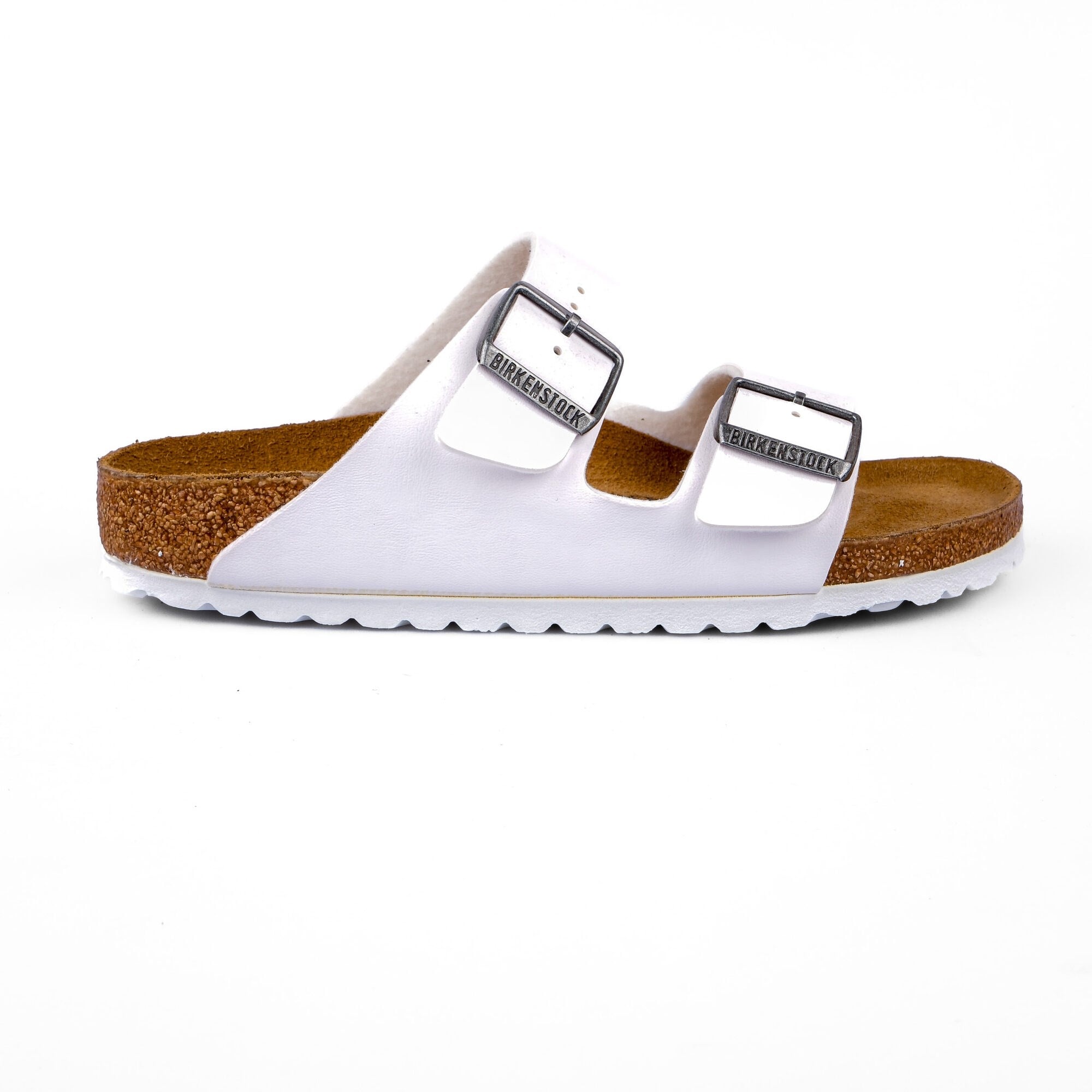 Birkenstock Unisex Çift Bantlı Terlik Arizona White Mantar 0552683 WHİTE - Birkenstock
