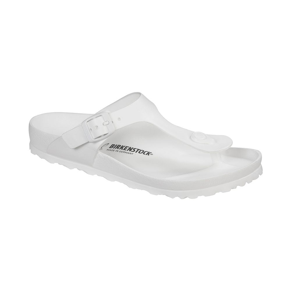 Birkenstock Unisex Parmak Arası Beyaz Terlik Gizeh Eva 128221 WHITE - Birkenstock