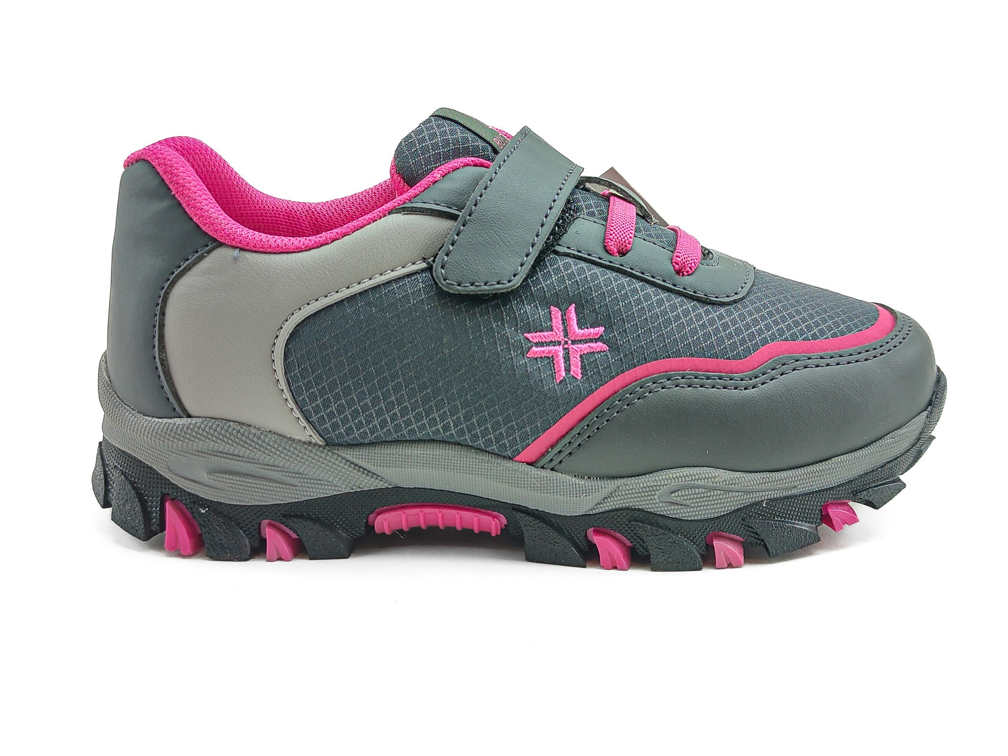 Buckhead Çocuk Benny Spor Ayakkabı 4260 GREY-FUCHSIA - Buckhead