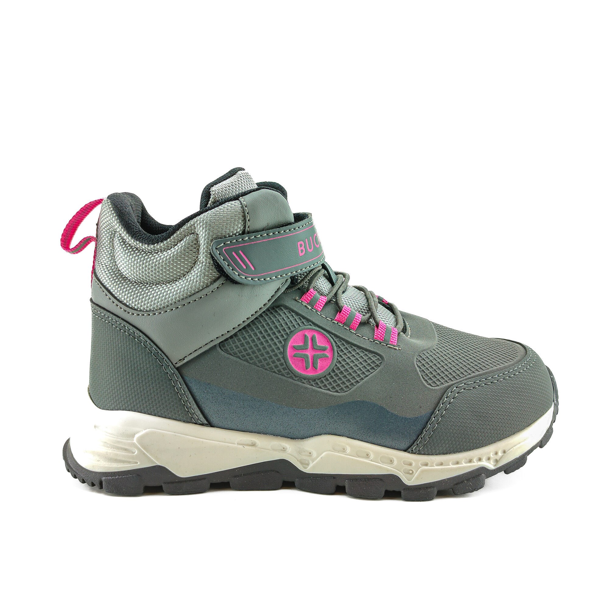 Buckhead Çocuk Spor Bot 4078 GREY-FUCHSIA - Buckhead