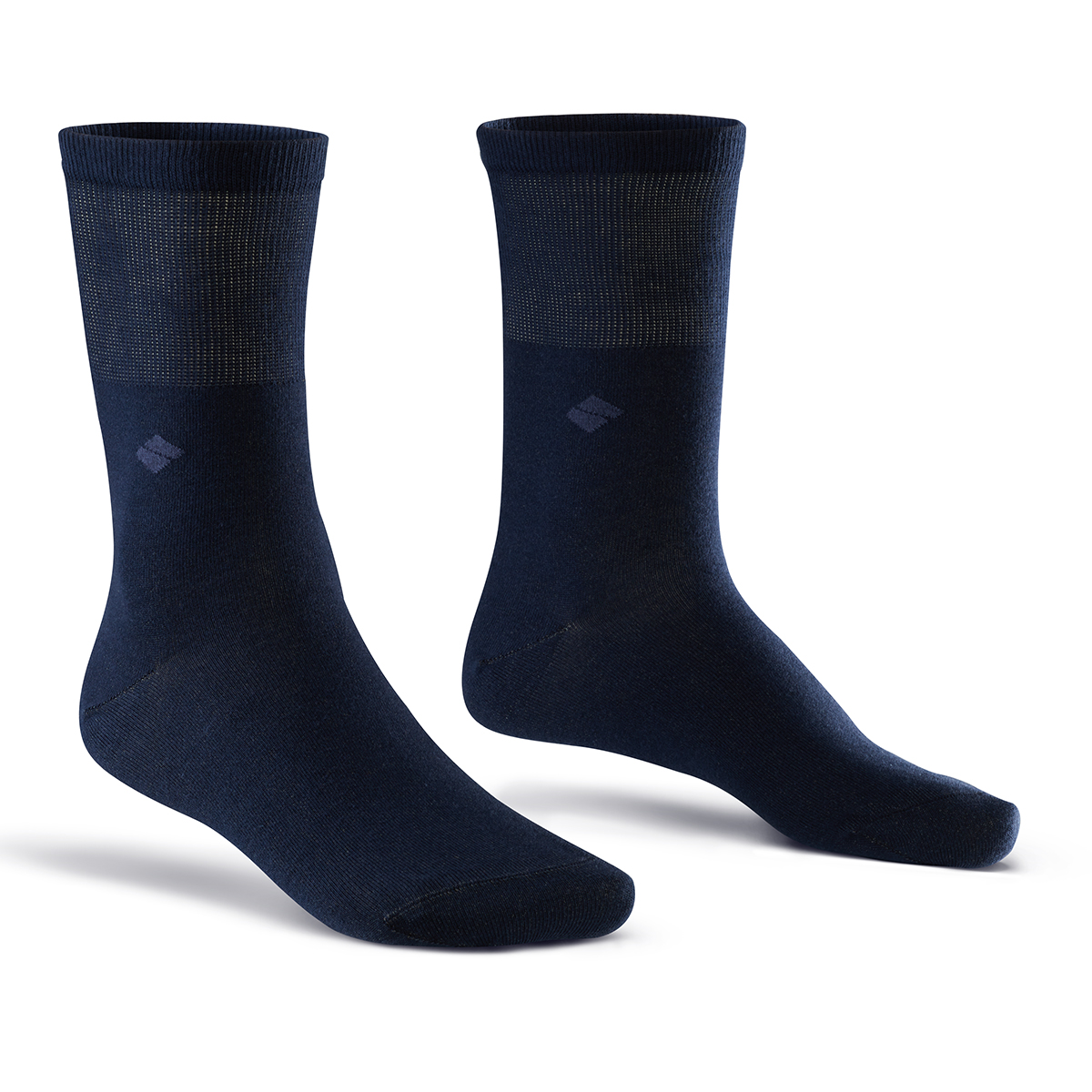 Diyabetik Çorap Unisex Gümüş 13 LACİVERT - OrtoPlus