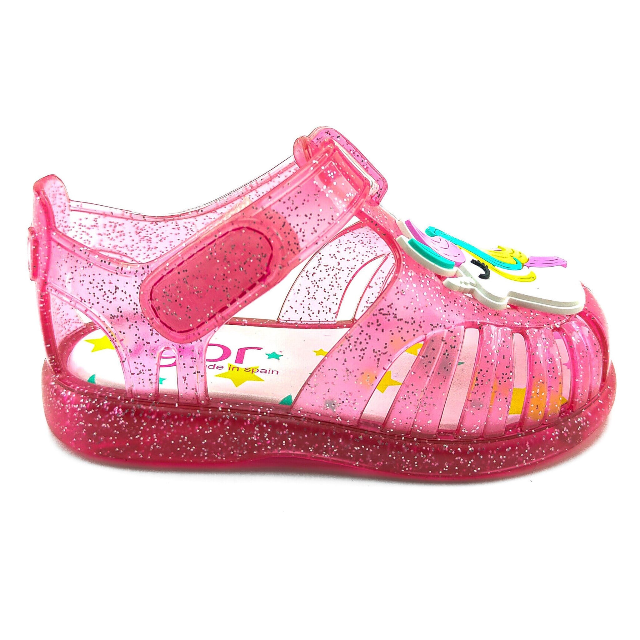 Igor Çocuk Sandalet Tobby Gloss Unicornio S10309 FUCSIA GLITTER - Igor