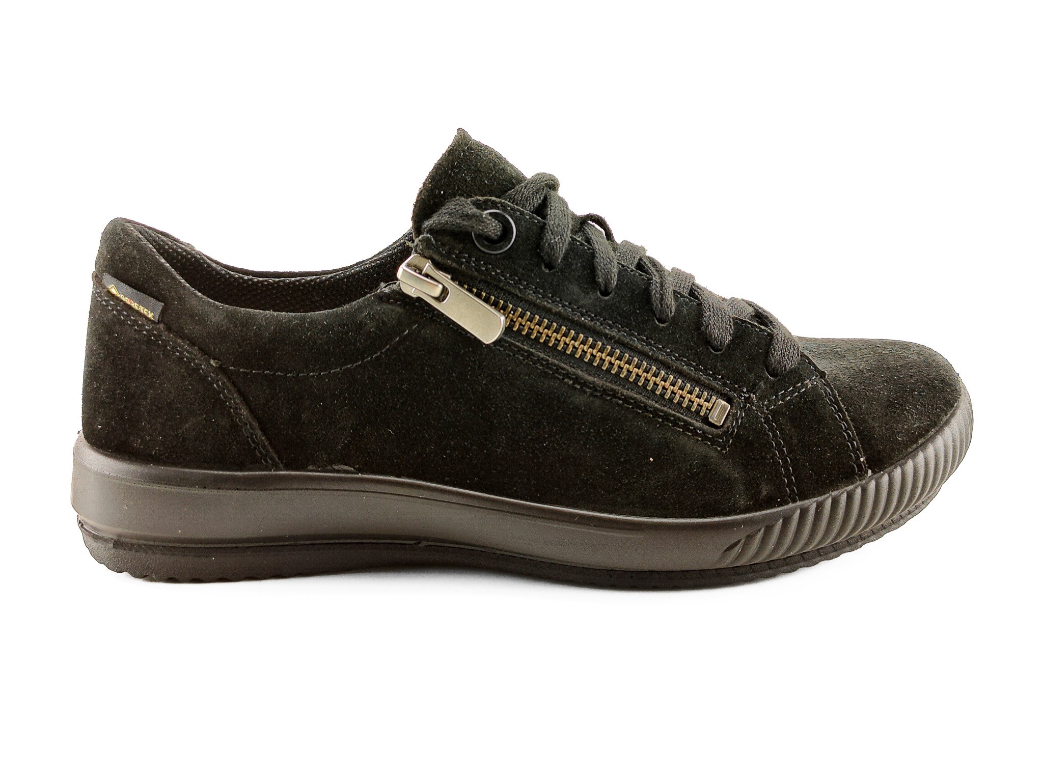 Legero Kadın Goretex Süet Ayakkabı Tanaro (Fermuarlı) 000219-0000 - Siyah SİYAH - Legero