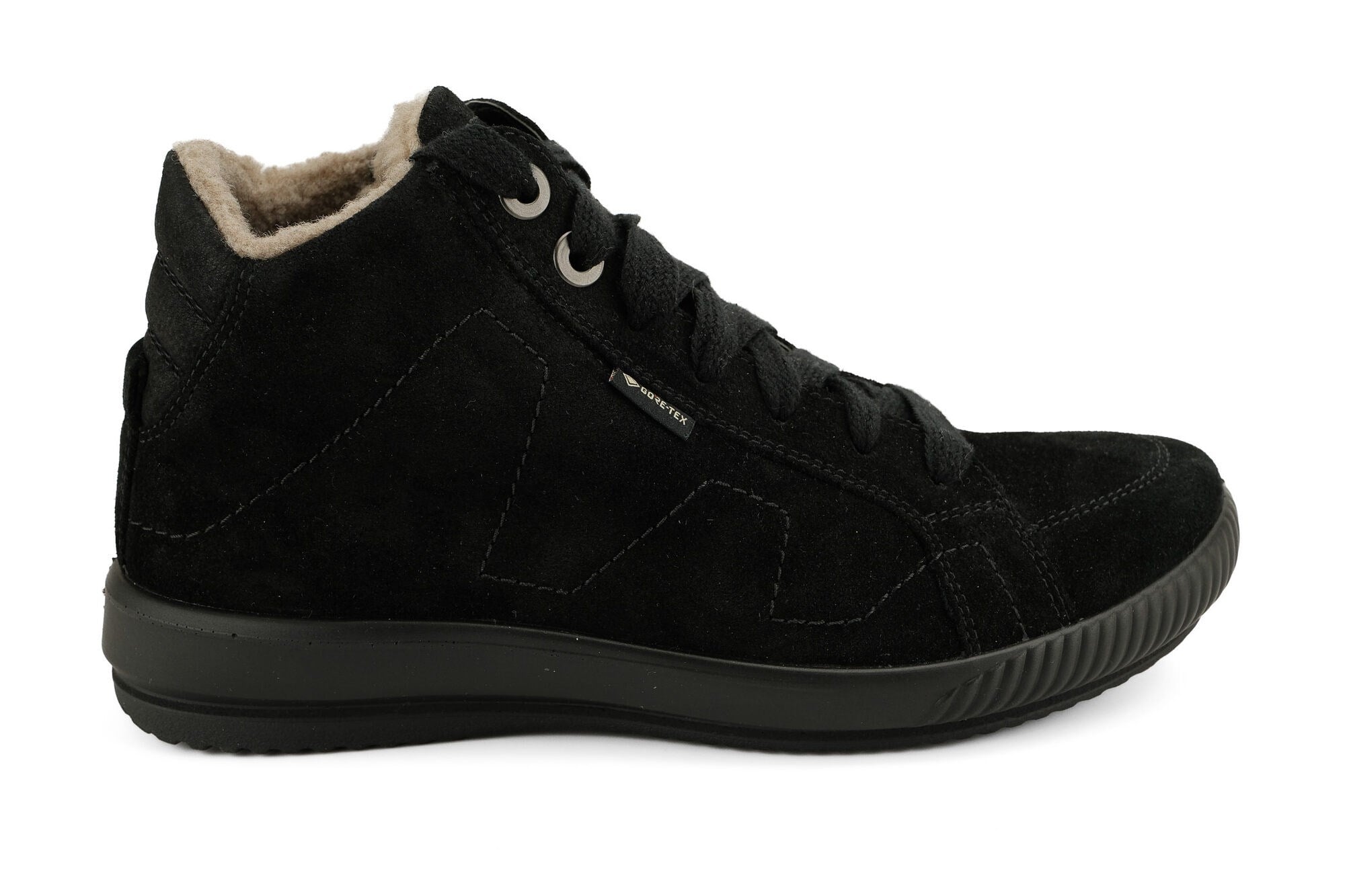 Legero Kadın Goretex Süet Bot Tanaro 000268-0000 - Siyah SİYAH - Legero