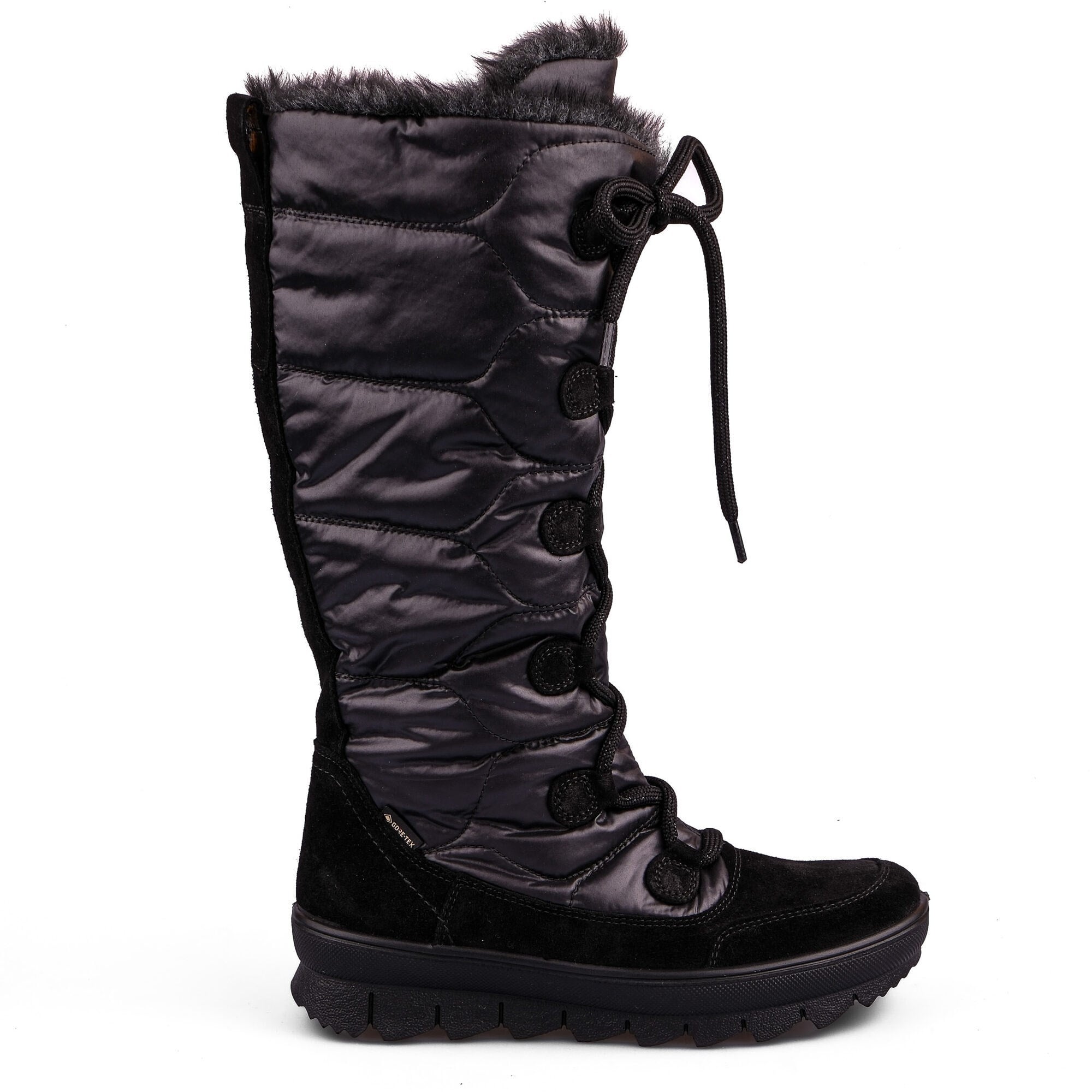 Legero Kadın Goretex Süet Çizme Novara 000349-0000 - Siyah Süet SİYAH - Legero