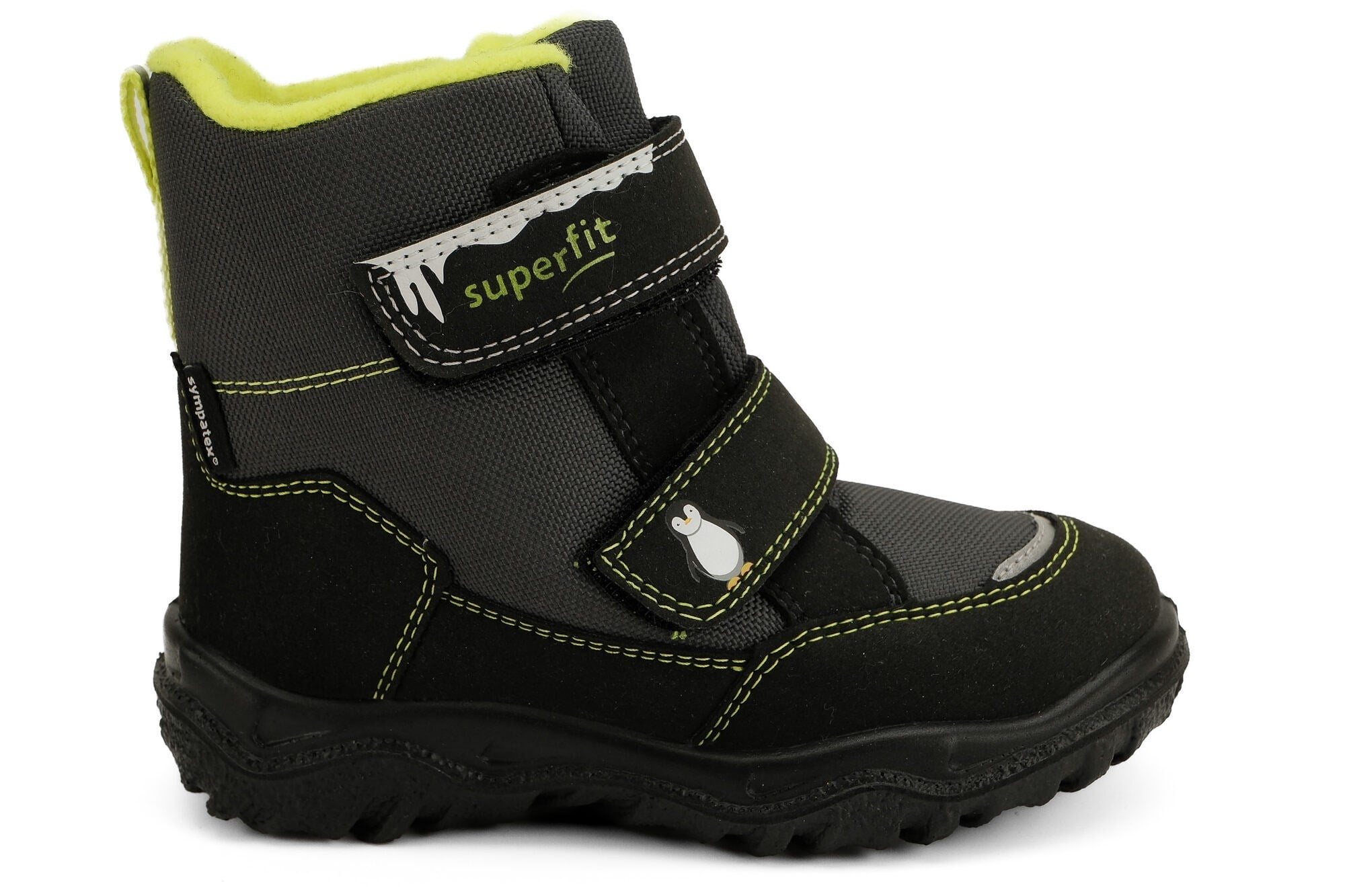 Superfit Goretex Bot Husky1 KP 006047-0000 Schwarz/Gelb SCHWARZ/GELB - Superfit