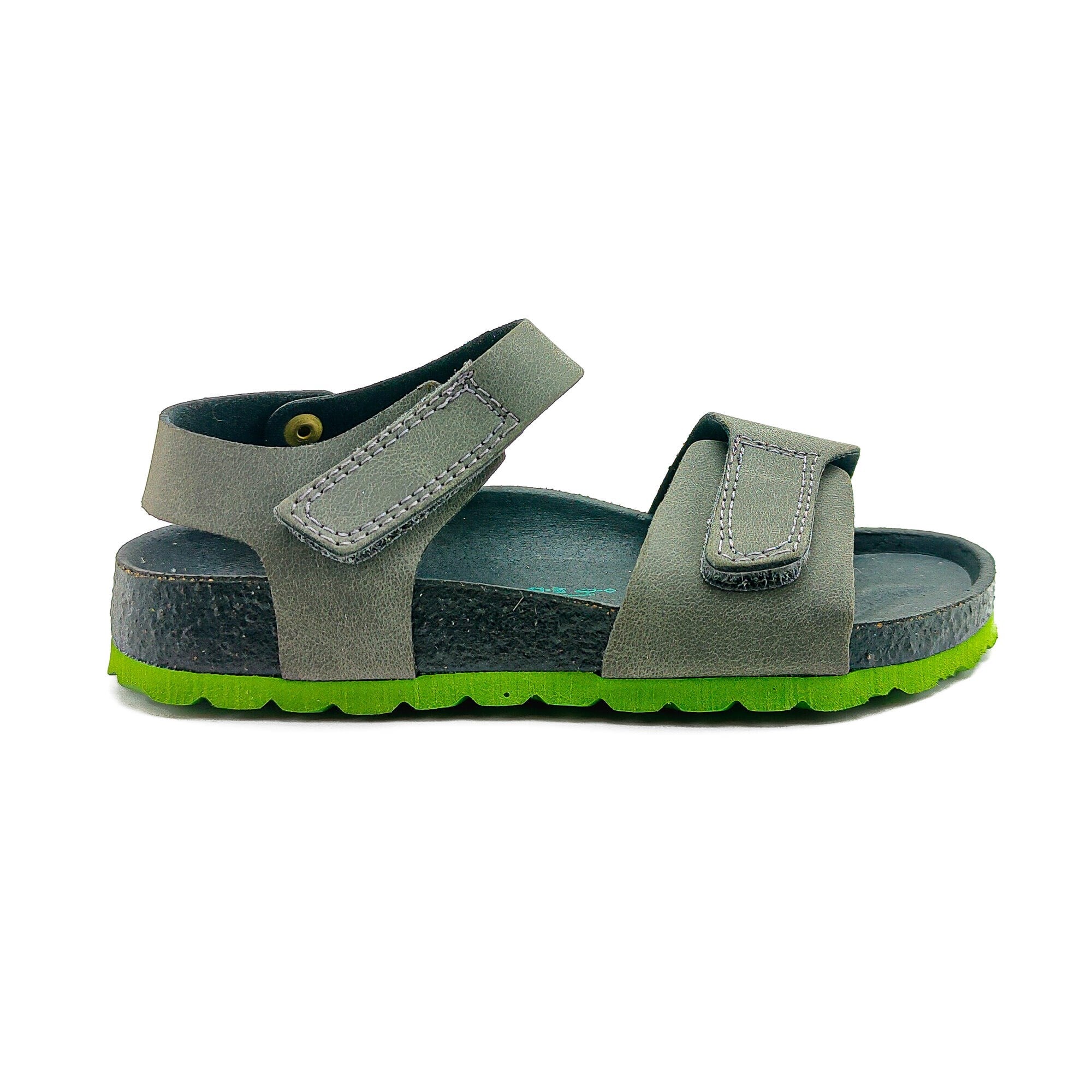 Superfit Ortopedik Çocuk Sandalet F 000122-0010 - Yeşil SCHWARZ / GRÜN - Superfit