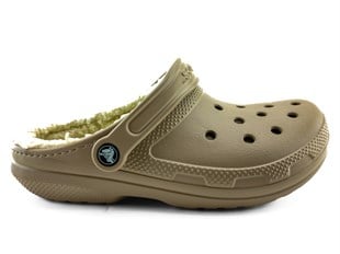 Crocs Terlik Classic Lined Kürklü 203591 VİZON - Crocs