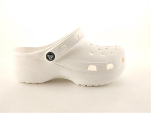 Crocs Terlik Classic Platform 206750 BEYAZ - Crocs