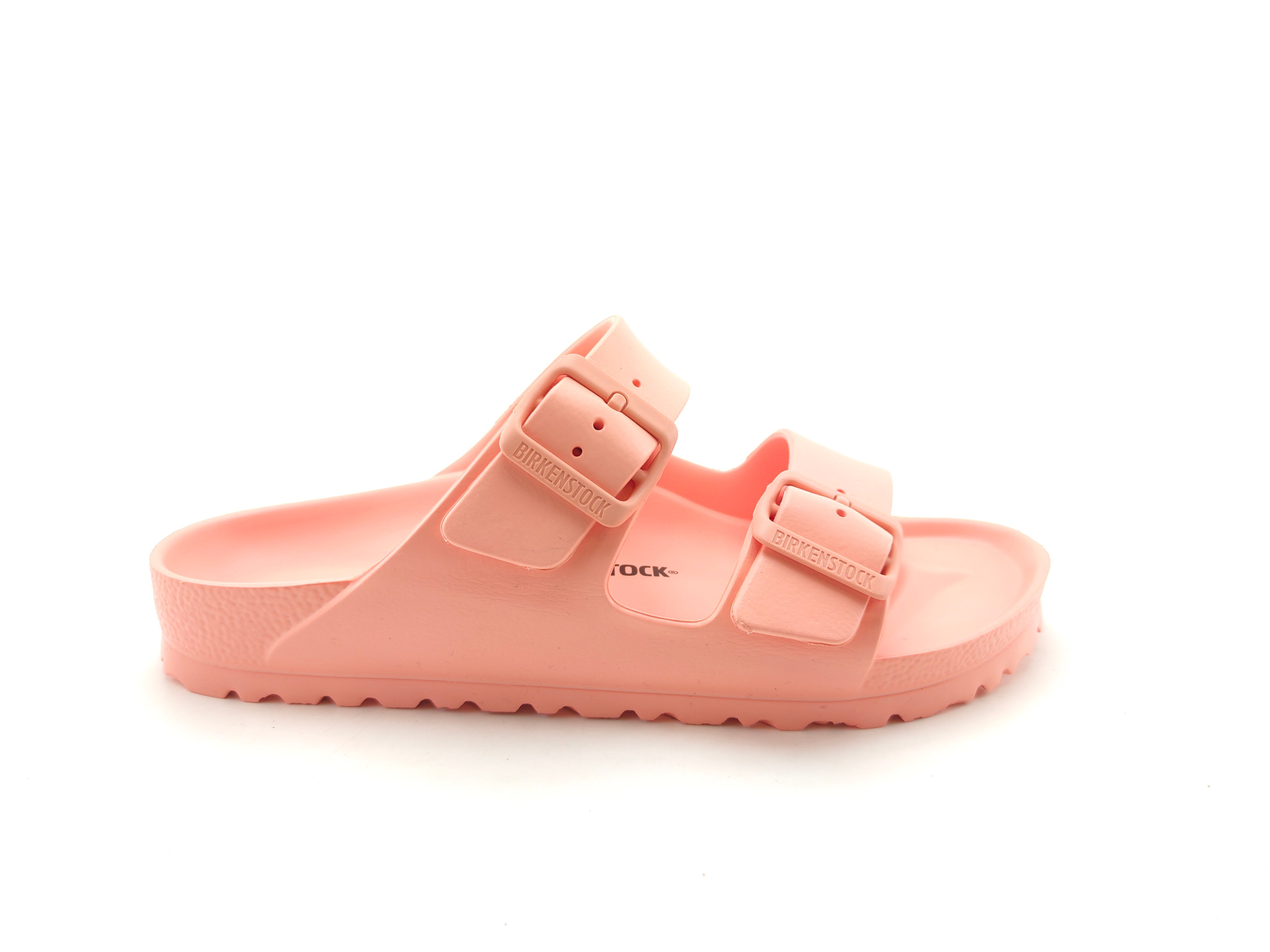 Birkenstock Kadın Çift Bantlı Arizona Eva Coral Peach Eva 1022511 Coral Peach - Birkenstock