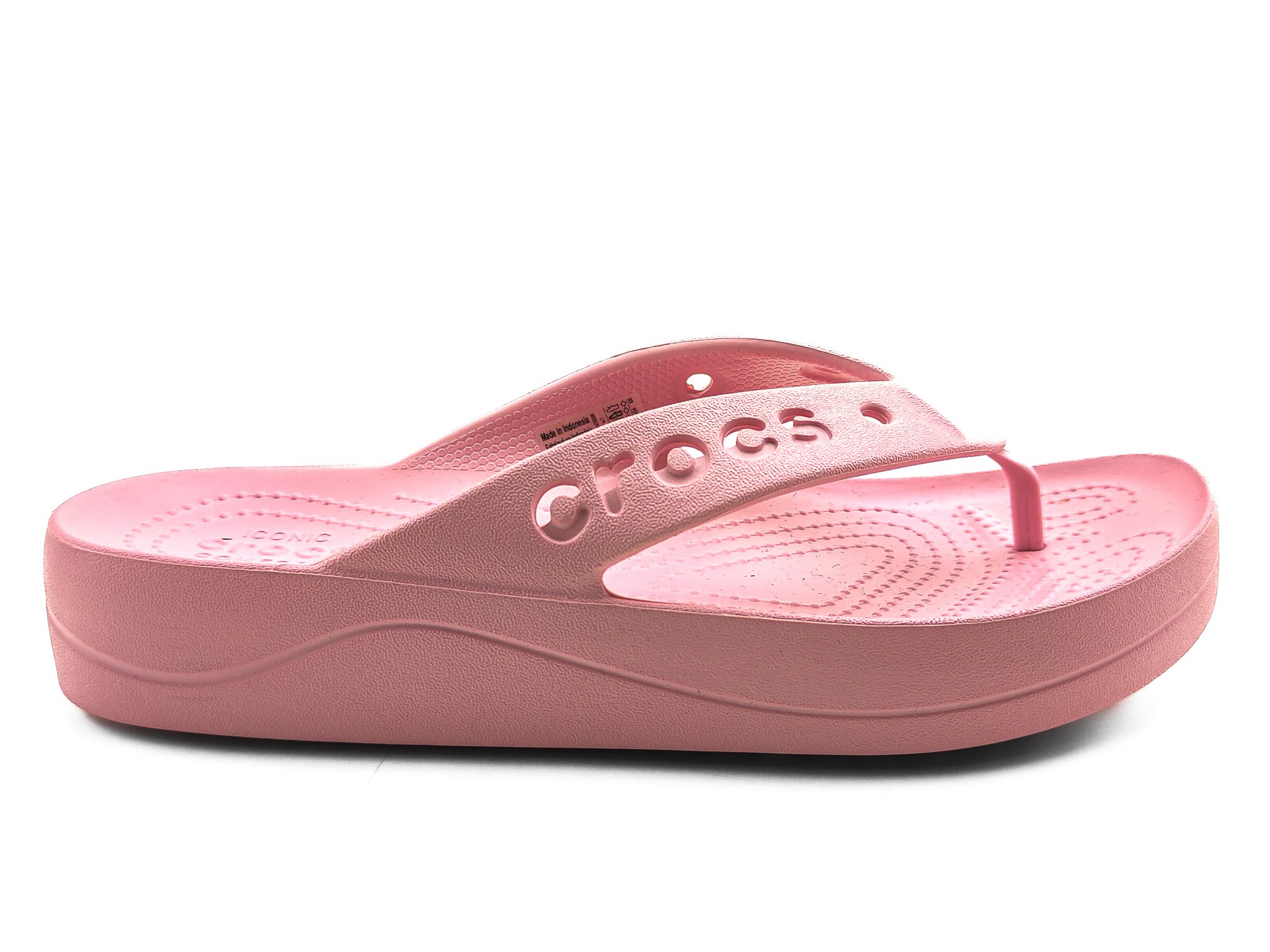 Crocs Terlik Baya Platform Flip 208395 PEMBE - Crocs