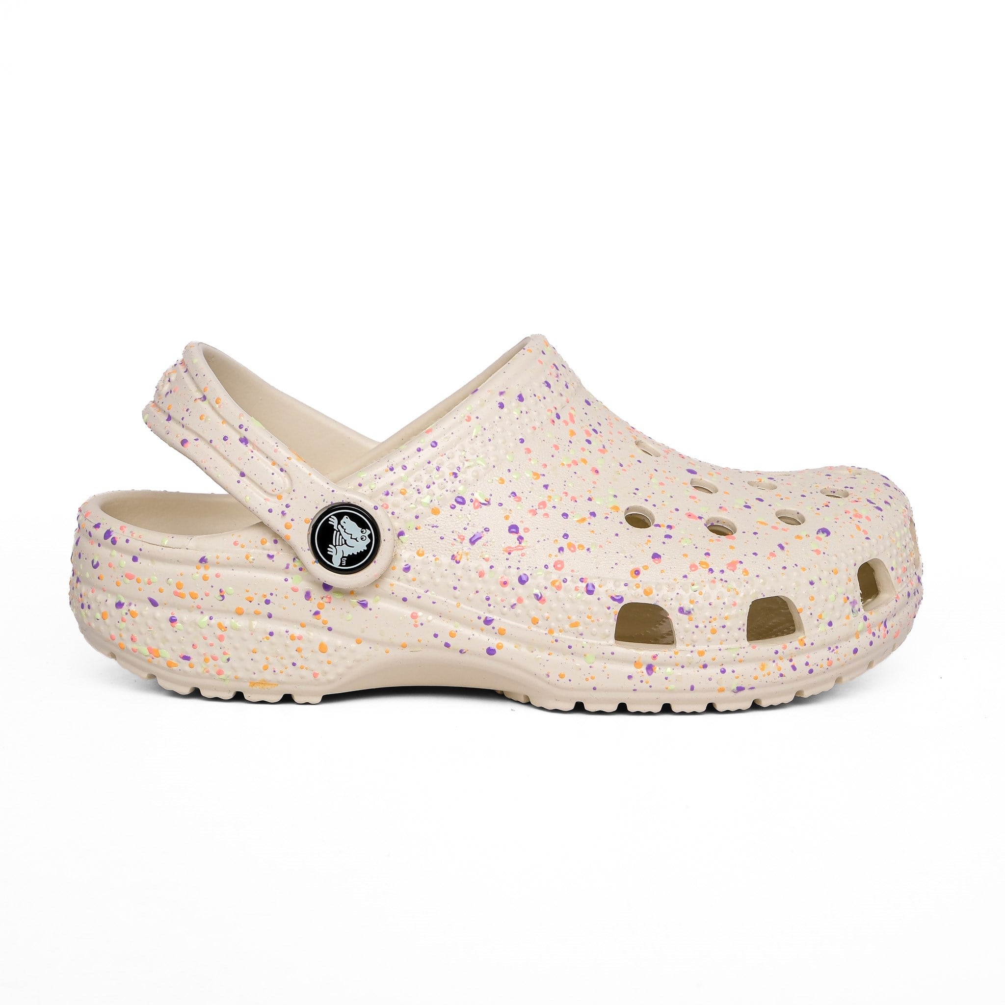 Crocs Terlik Classic Glow Paint 212495 KREM BOYALI - Crocs