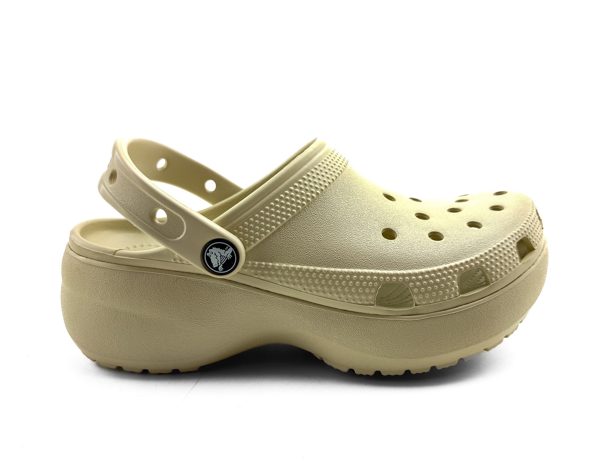Crocs Terlik Classic Platform 206750 KREM - Crocs